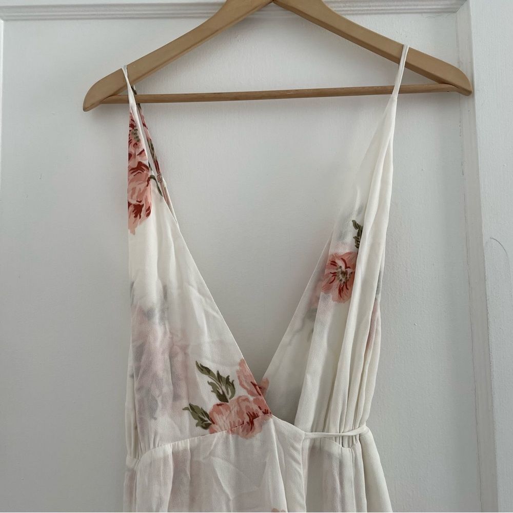 Reformation Callalily Floral Wrap Maxi Dress in Henrietta - Picture 8 of 12